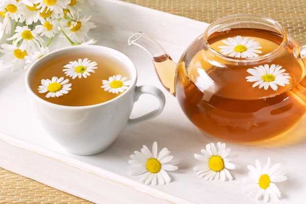 Ромашковый чай для грудничка: преимущества и полезные свойства