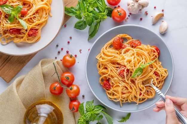 Спагетти: калорийность и польза популярного итальянского блюда